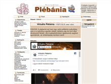 Tablet Screenshot of plebania.net